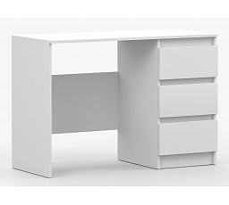 Psací stůl SOLO, Bílý Mat