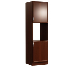 Kuchyňská vysoká skříň SYCYLIA D60P - Levá, Ořech Milano