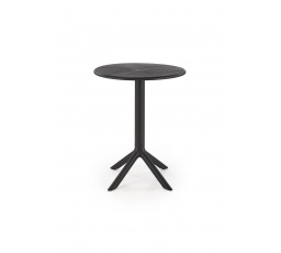 Kulatý stůl CALVO, Černá