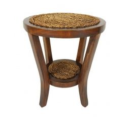 Ratanový stolek - banánový list FL