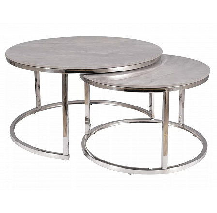 Konferenční stůl PORTAFINO B, šedá/chrom Konferenční stůl PORTAFINO B, šedá/chrom