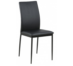 Židle Demina černá PU
