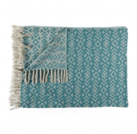 Přehoz na postel Vanir modrý 150x200 cm