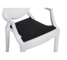 Polštář na židli Royal šedá tmavá