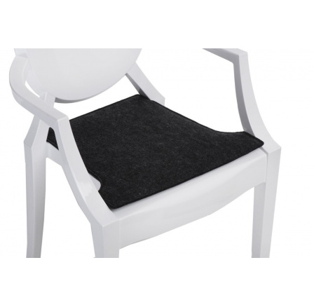 Polštář na židli Royal šedá tmavá