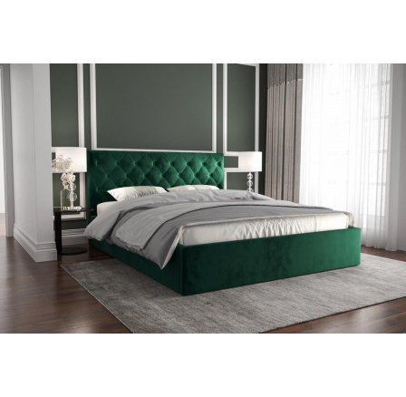 Postel PIER - 200x200, Dřevěná