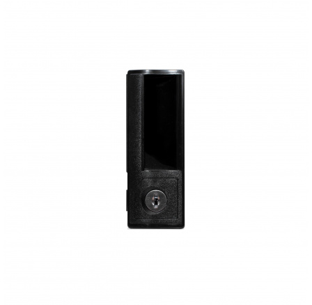 Zámek do kovové skladovací skříňky s přihrádkami 110 x 41 mm, černý