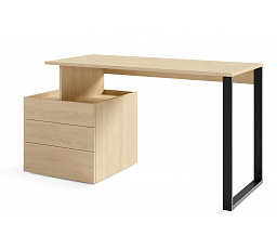 Psací stůl SALSA SL12 - universální, Dub piškotový/Eukalyptus/Salsa