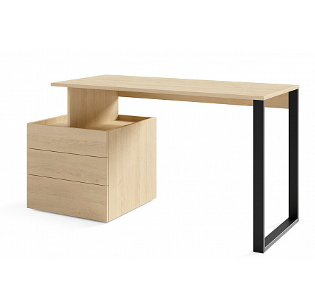 Psací stůl SALSA SL12 - universální, Dub piškotový/Eukalyptus/Salsa