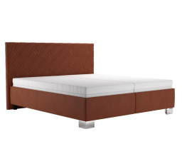 Postel Silviana 180x200, cihlová