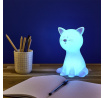 Lampička Cat Night bílá