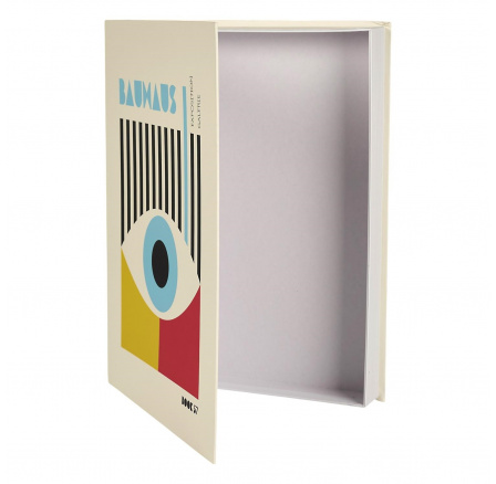 Krabice kniha Bauhaus bílá