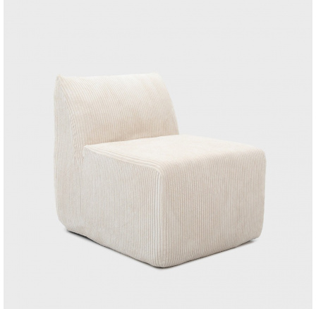 Modulární křeslo SVELA béžový manšestr 59,5x80x62 cm 746758