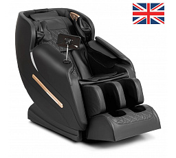 Masážní křeslo VX MAX Černá Ekokůže Anglické Menu