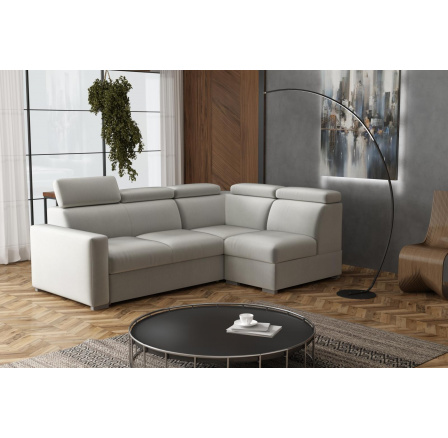 Sedací souprava Petrit VI pravá Paros světle šedá Sedací souprava Petrit VI pravá Paros světle šedá