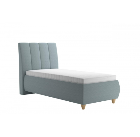 Postel Alison 90x200, modrá