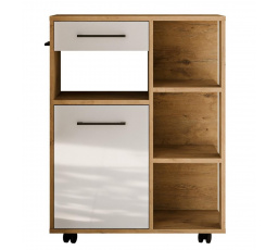 Kuchyňská skříňka Vega Bufet 70 dub lancelot/bílý lesk