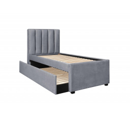 Postel s přistýlkou RUSSO 90, Šedá