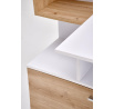 Psací stůl MISO, Bílá/Dub Artisan