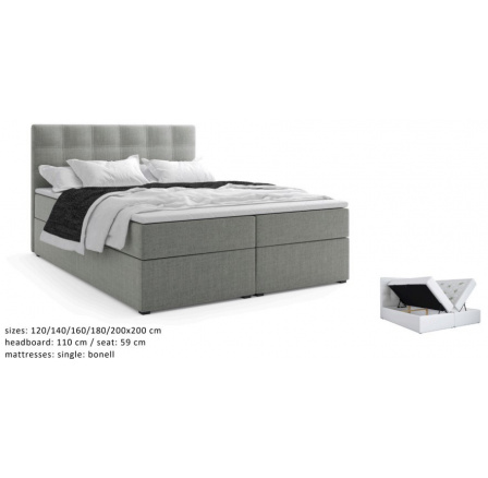 Kontinentální postel Slim 120x200