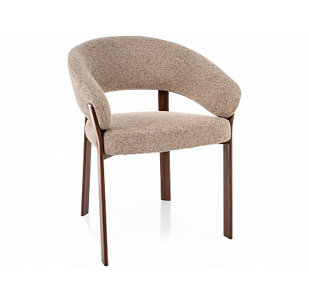 ŽIDLE NAGOJA D OŘECH KONSTRUKCE / BÉŽOVÉ ČALOUNĚNÍ. 253