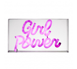 Lampička Girl Power Neon Led