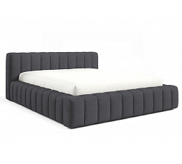 Postel GINO s roštem v dřevěném rámu, 160x200 Velluto 20