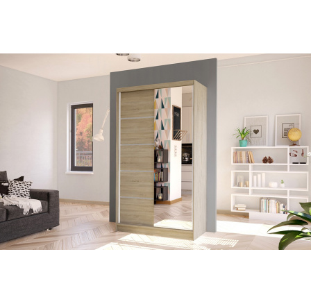 Skříň Diem III 100 - dub sonoma