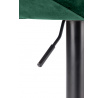 Barová židle H102, zelená Velvet