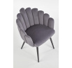 Jídelní židle K410, šedý Velvet