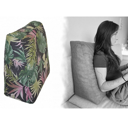 Relaxační polštář - motiv monstera Relaxační polštář - motiv monstera