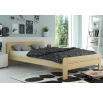 Postel DALLAS bez matrace, 120x200 cm, Přírodní