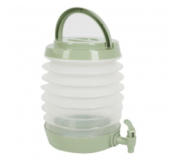 Skládací nádoba na nápoje 5,5L zelená