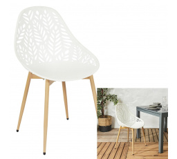 Židle Lucena bílá