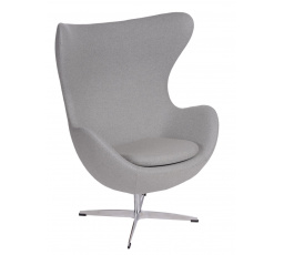 Křeslo Vejce popelavé 129 Premium