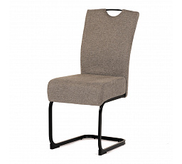Jídelní židle, béžová, látka, DCL-E2008 CRM2