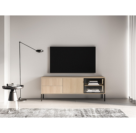 TV komoda BARNEE 04-001, dub Lindberg