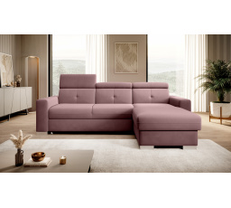 Rohová sedací souprava FRESIA, Velvetmat 24 Pravá