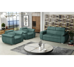 Sedací souprava Bodie 3+1+1 světle zelená