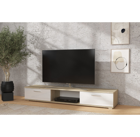 RTV SELLA Sonoma+Bílý Lesk