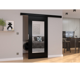 Posuvné nástěnné dveře NELA 76 Černé