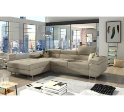 Rohová sedací souprava ARMANDO, cover 83/Jungle 37 levá