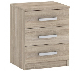 Komoda MORTY 3S, Dub Sonoma