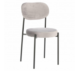 Židle Camile Velvet šedá