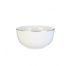 Miska Pearl Gold 500ml bílá