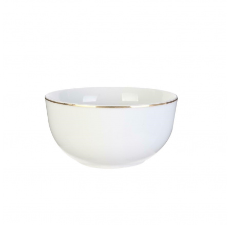 Miska Pearl Gold 500ml bílá