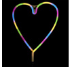 LED neonová lampa Srdce