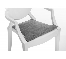 Polštář na židli Royal světle šedý