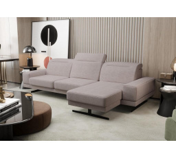 Rohová sedací souprava FIORE MINI 265x180 cm - šedá béžové, pravá