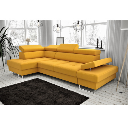 Rohová sedací souprava GALAXY MINI 170x280 Vta53 žlutá - rychlé odeslání